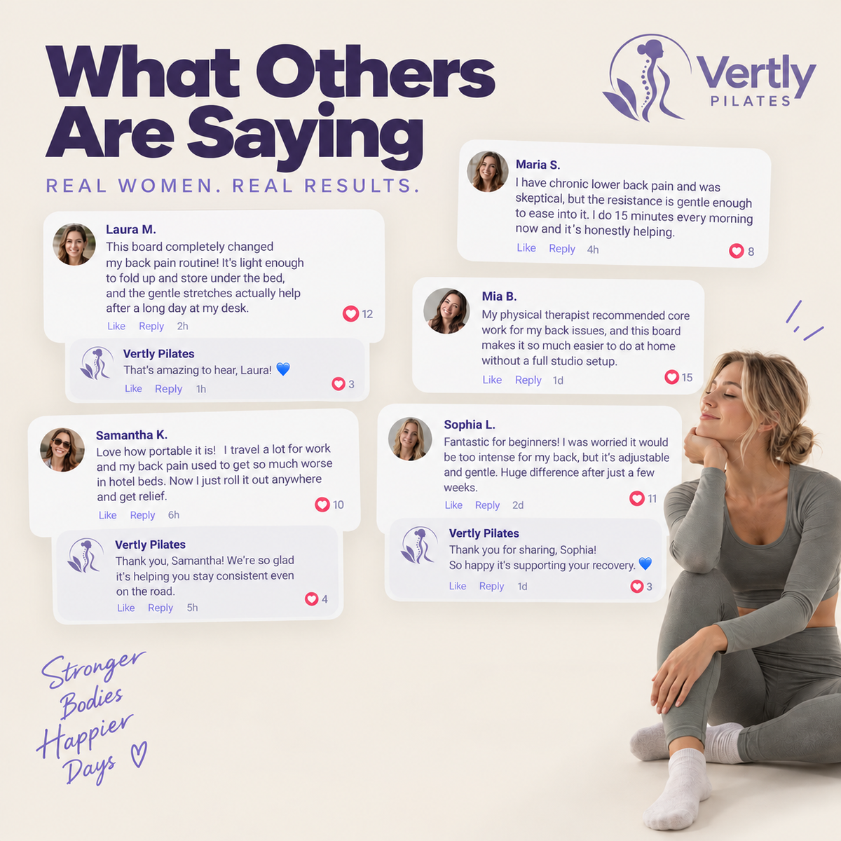 Vertly Pilates™ — Align Board
